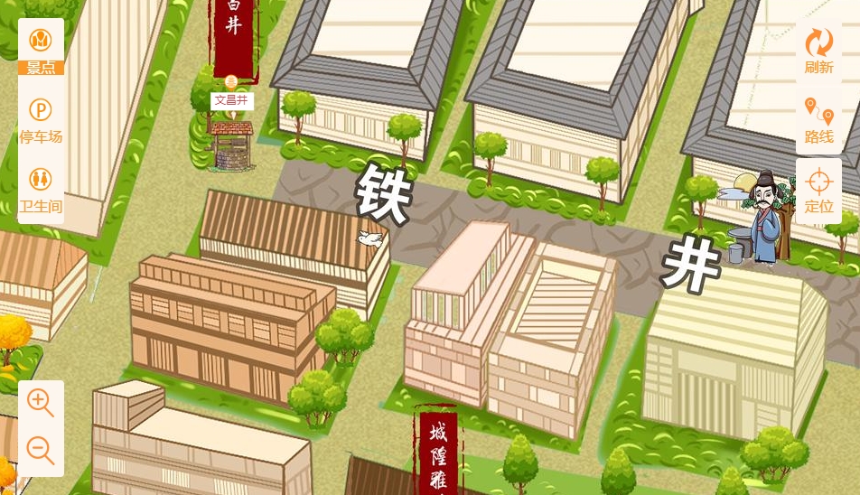 榕城智慧景区：手绘地图与语音导览的完美融合