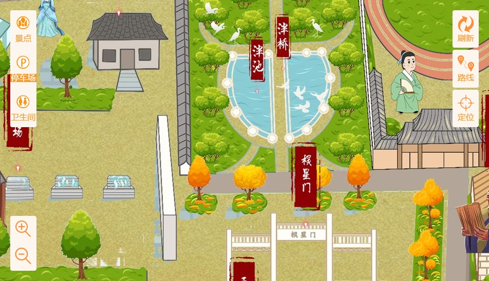 榕城手绘地图景区语音讲解导览系统：智慧景区建设的基石